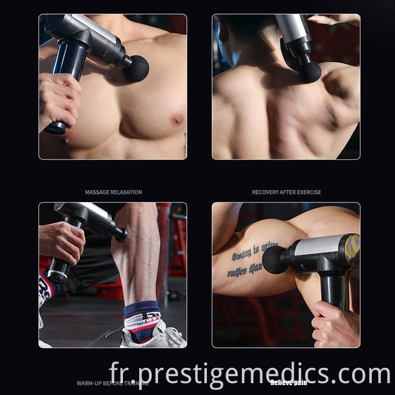 therapy massage gun use